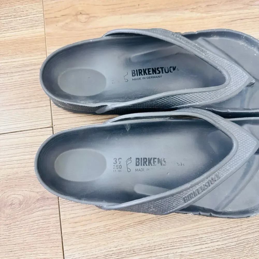 Birkenstock EVA Gray Flip Flops Men’s Size 6